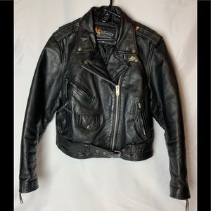 Xelement Leather Motorcycle Jacket